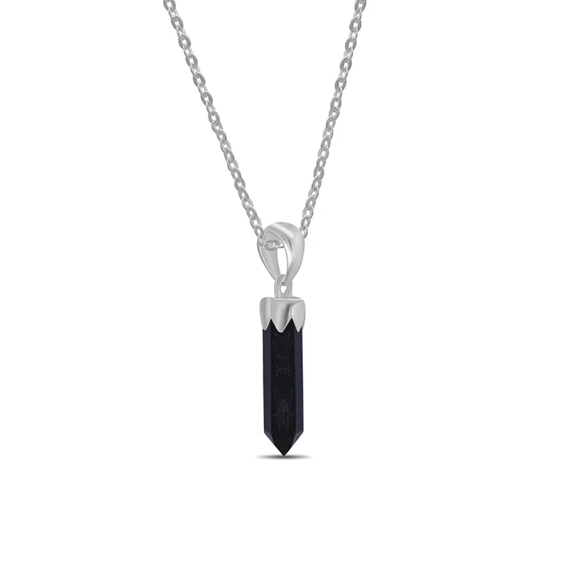 black tourmaline pendant
