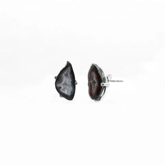 geode earrings 