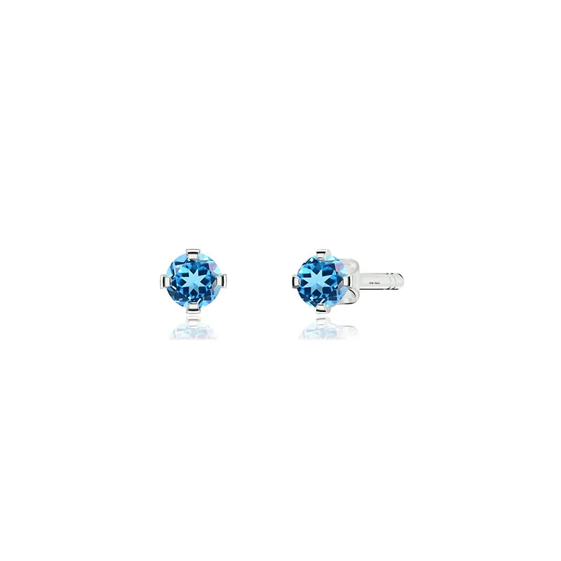 swiss blue topaz earrings 