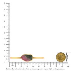 morganite rough bracelet