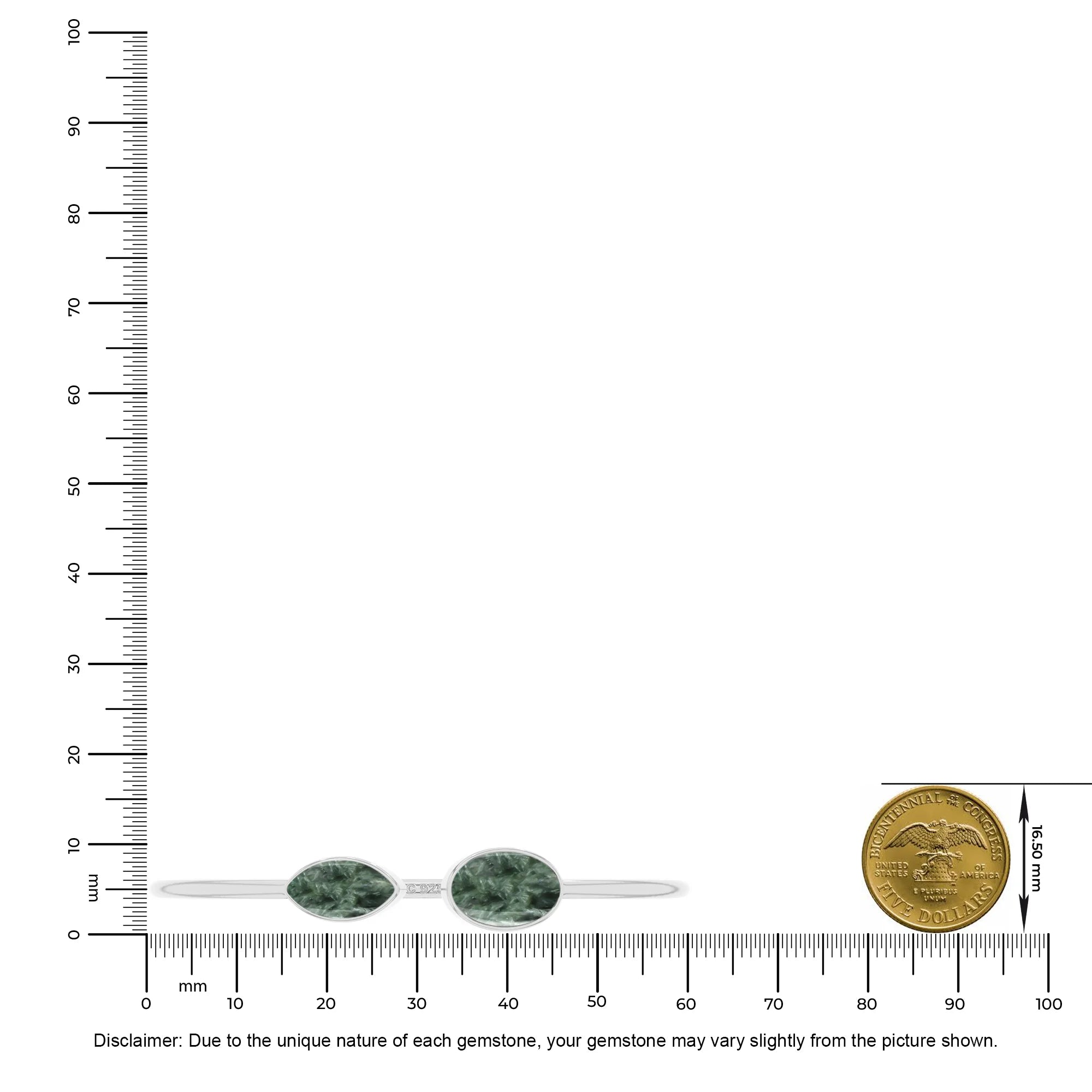 seraphinite cab bracelet