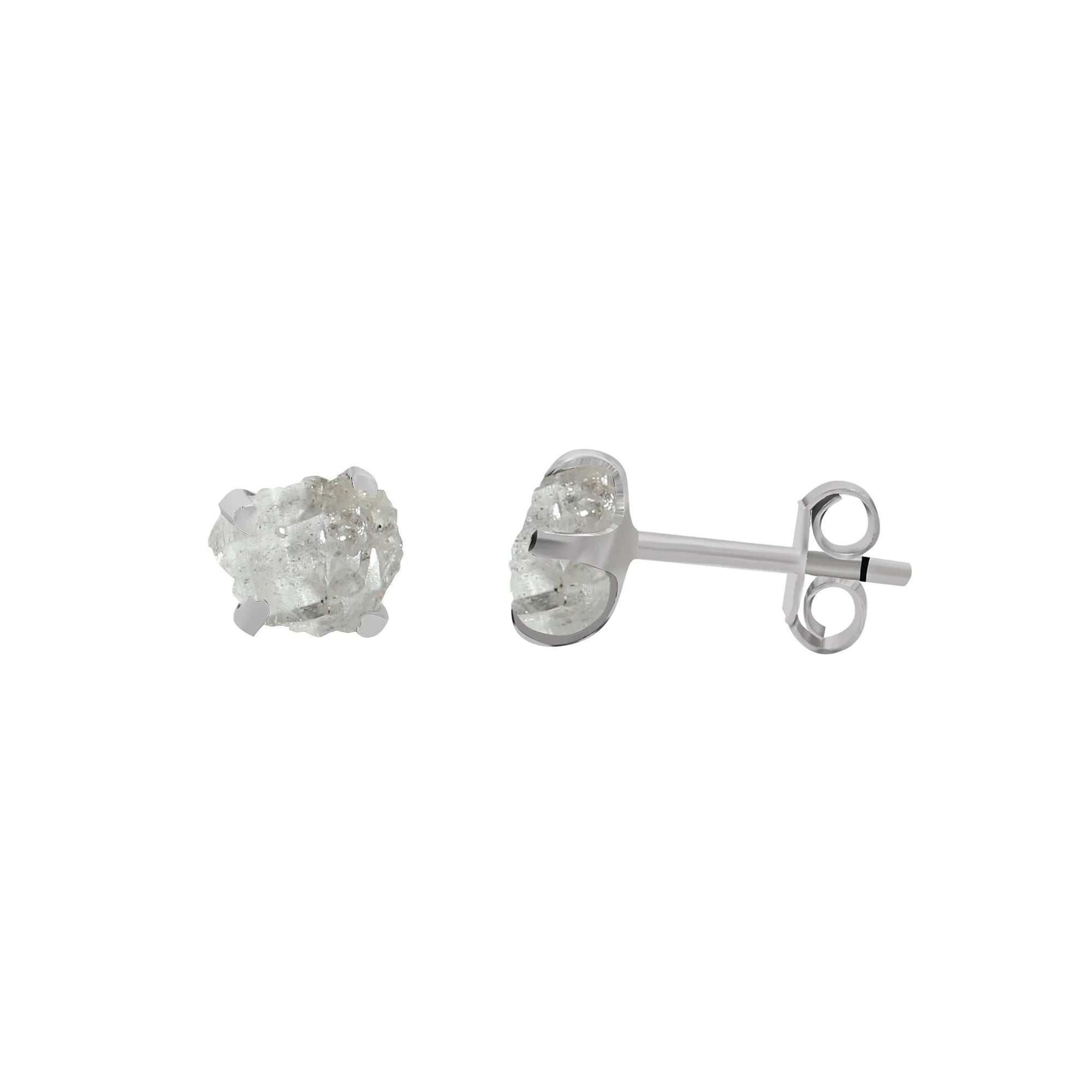petroleum quartz earrings 