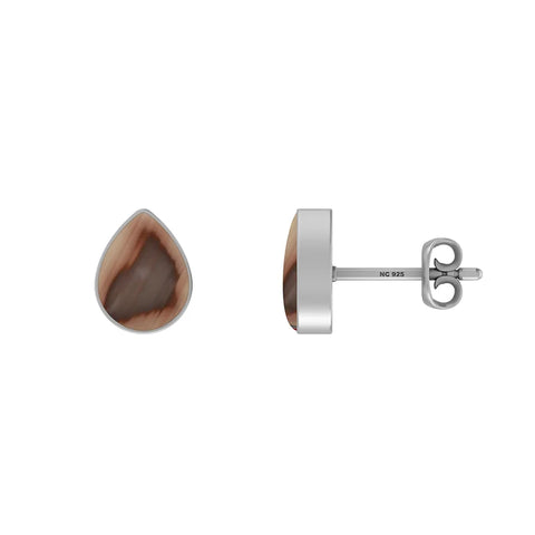 imperial jasper cab earrings