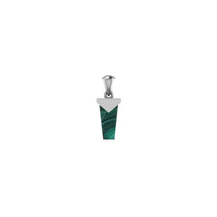 malachite pendant
