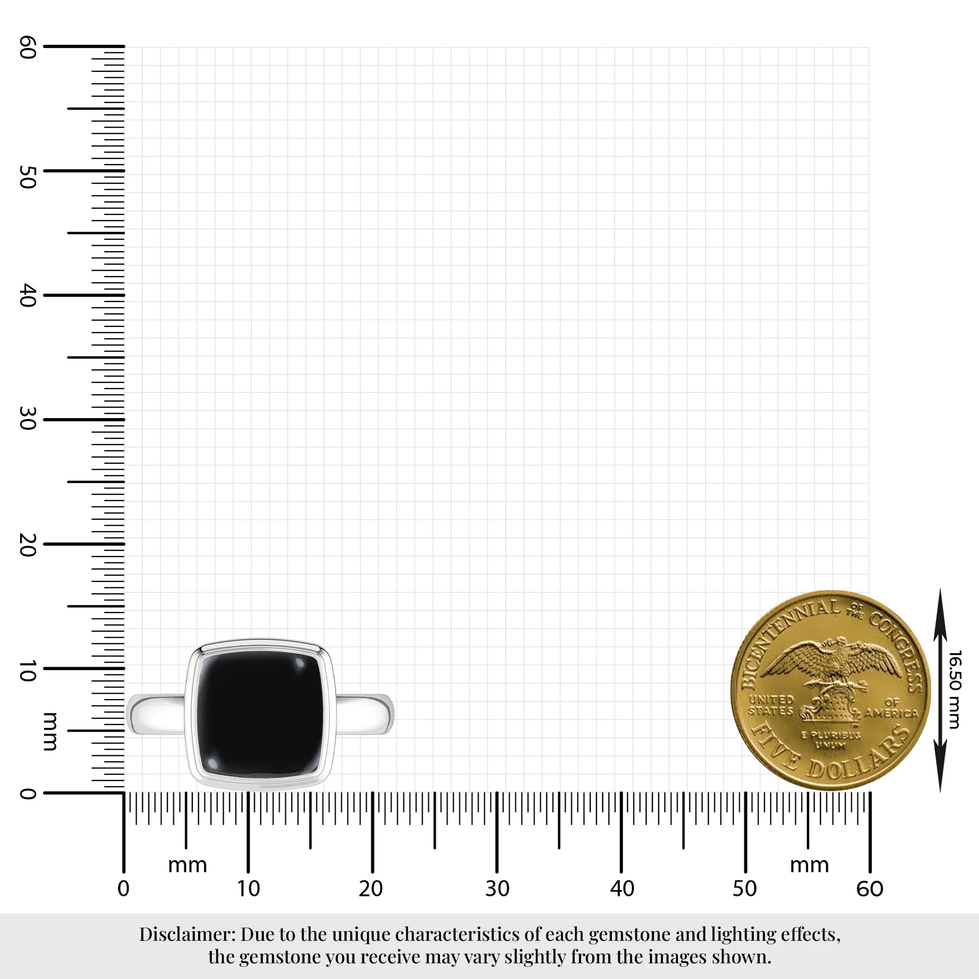 black-onyx bezel-set ring