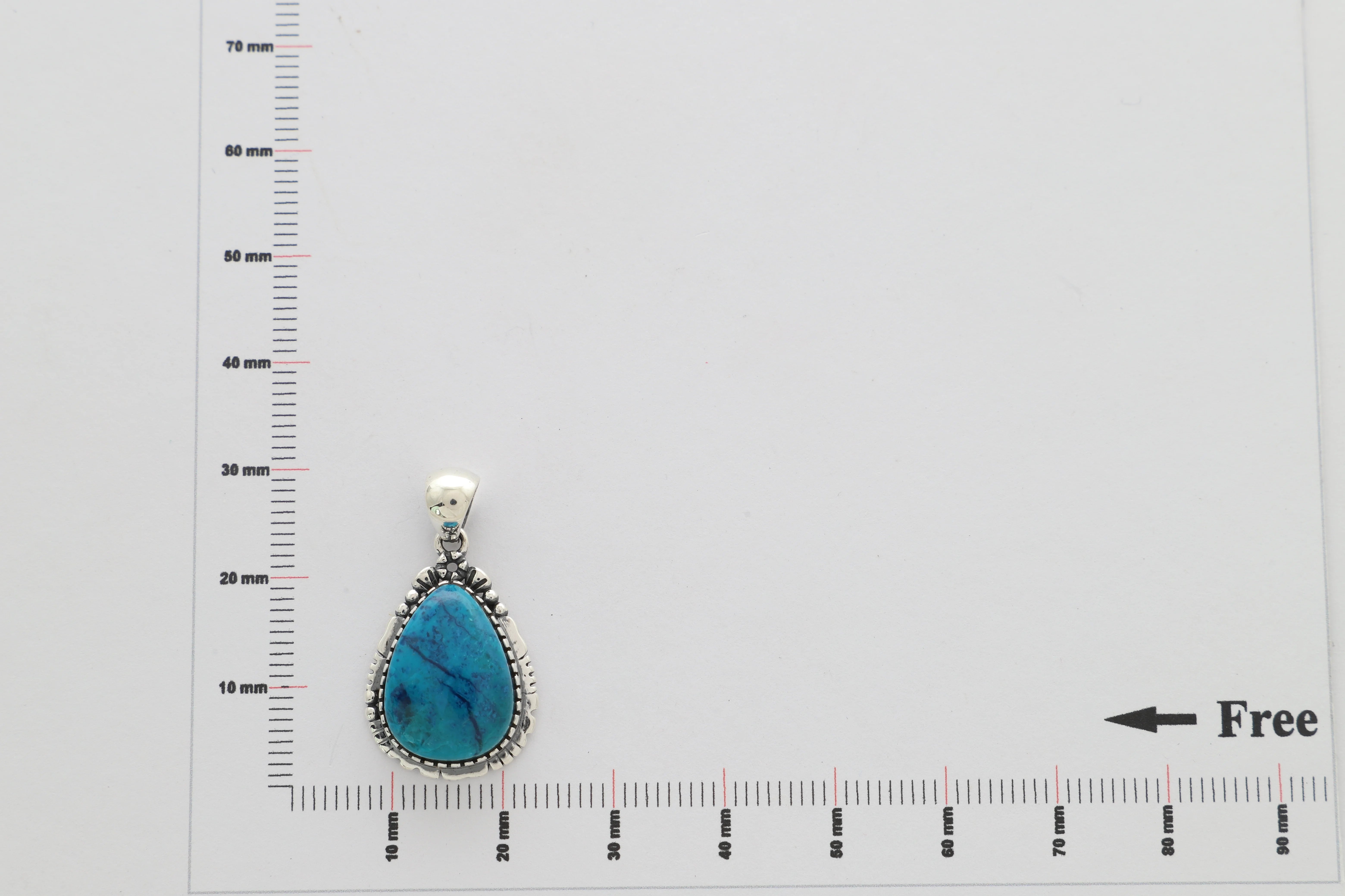 shattuckite pendant