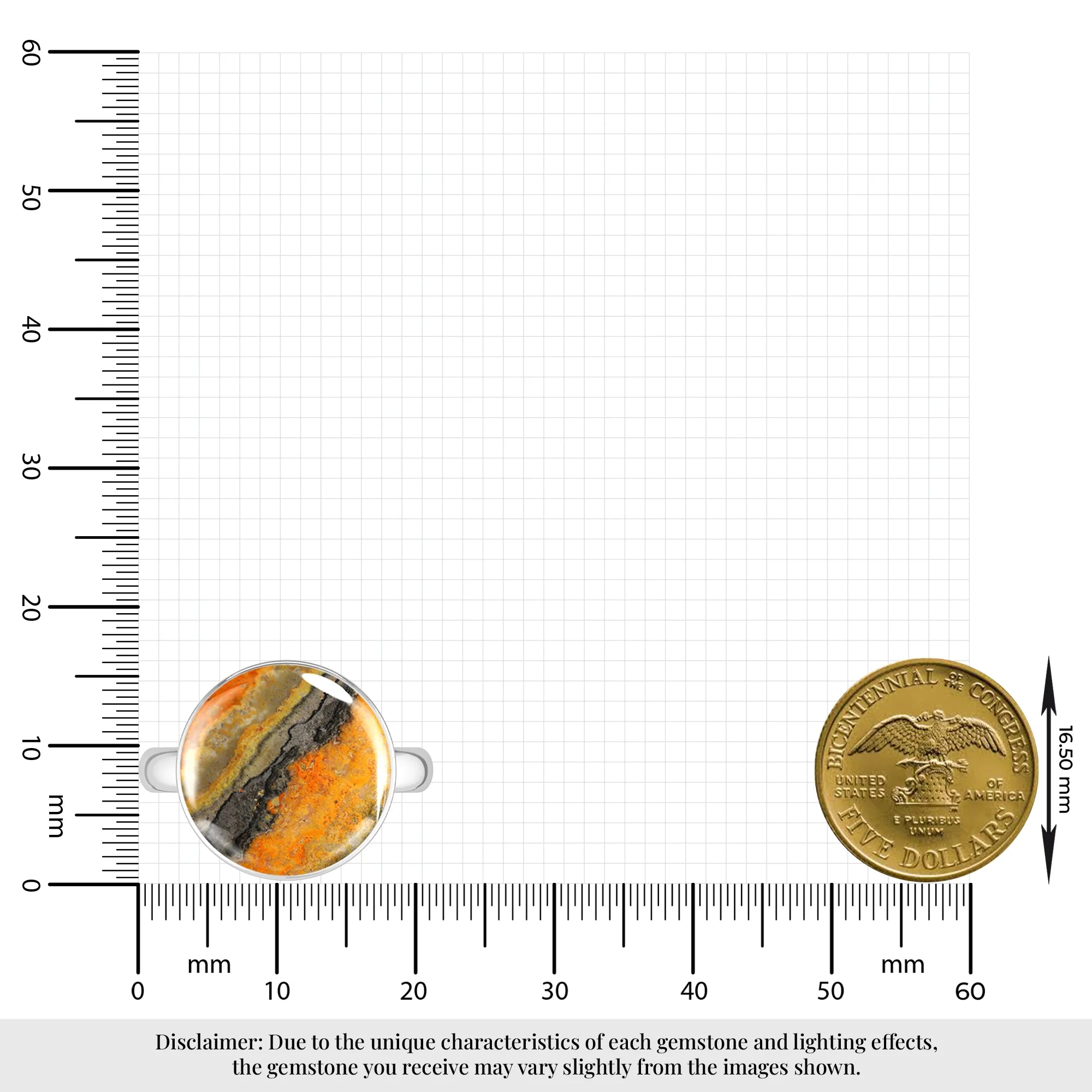bumble-bee bezel-set ring