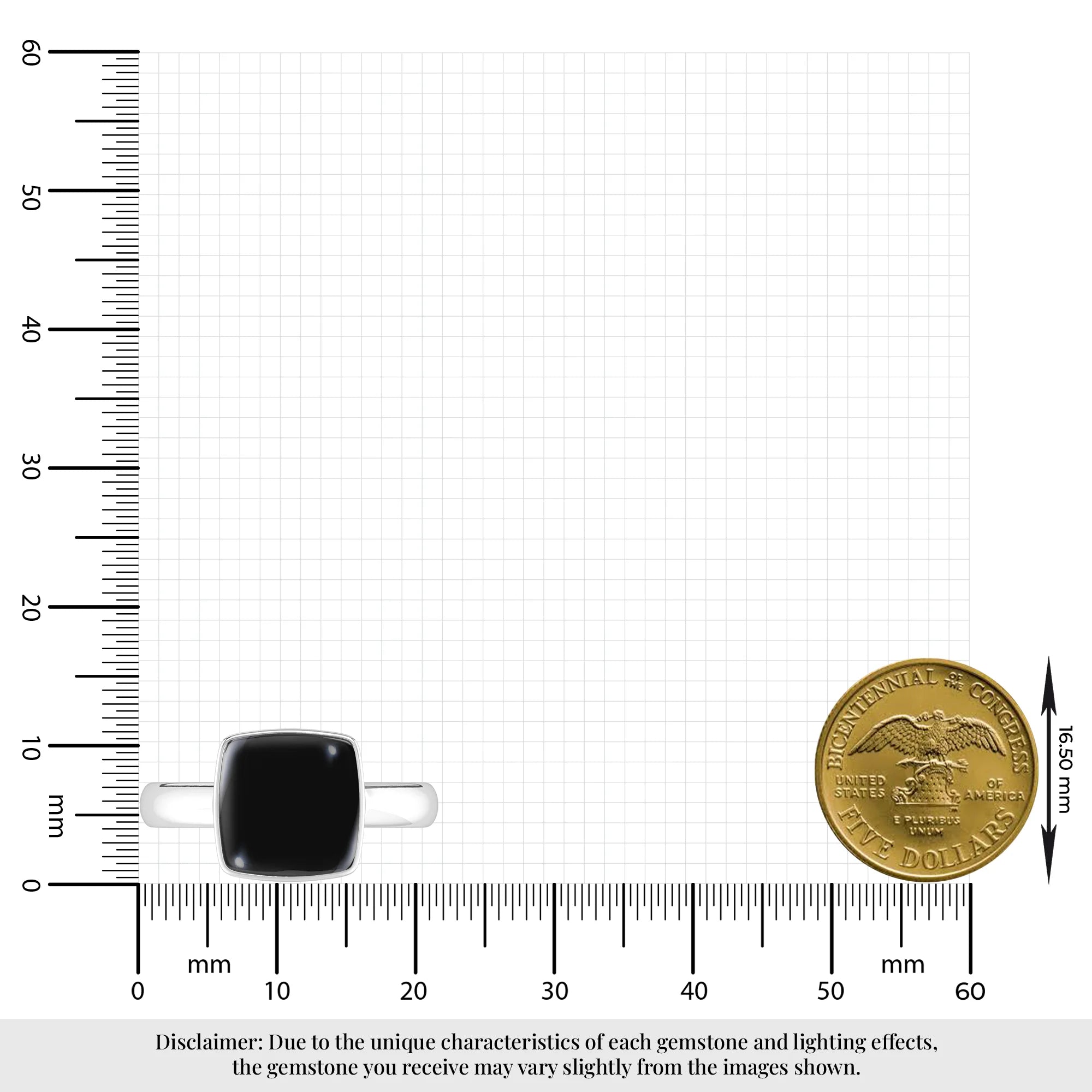 black-onyx bezel-set ring