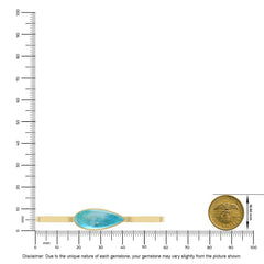 green moonstone rough bracelet