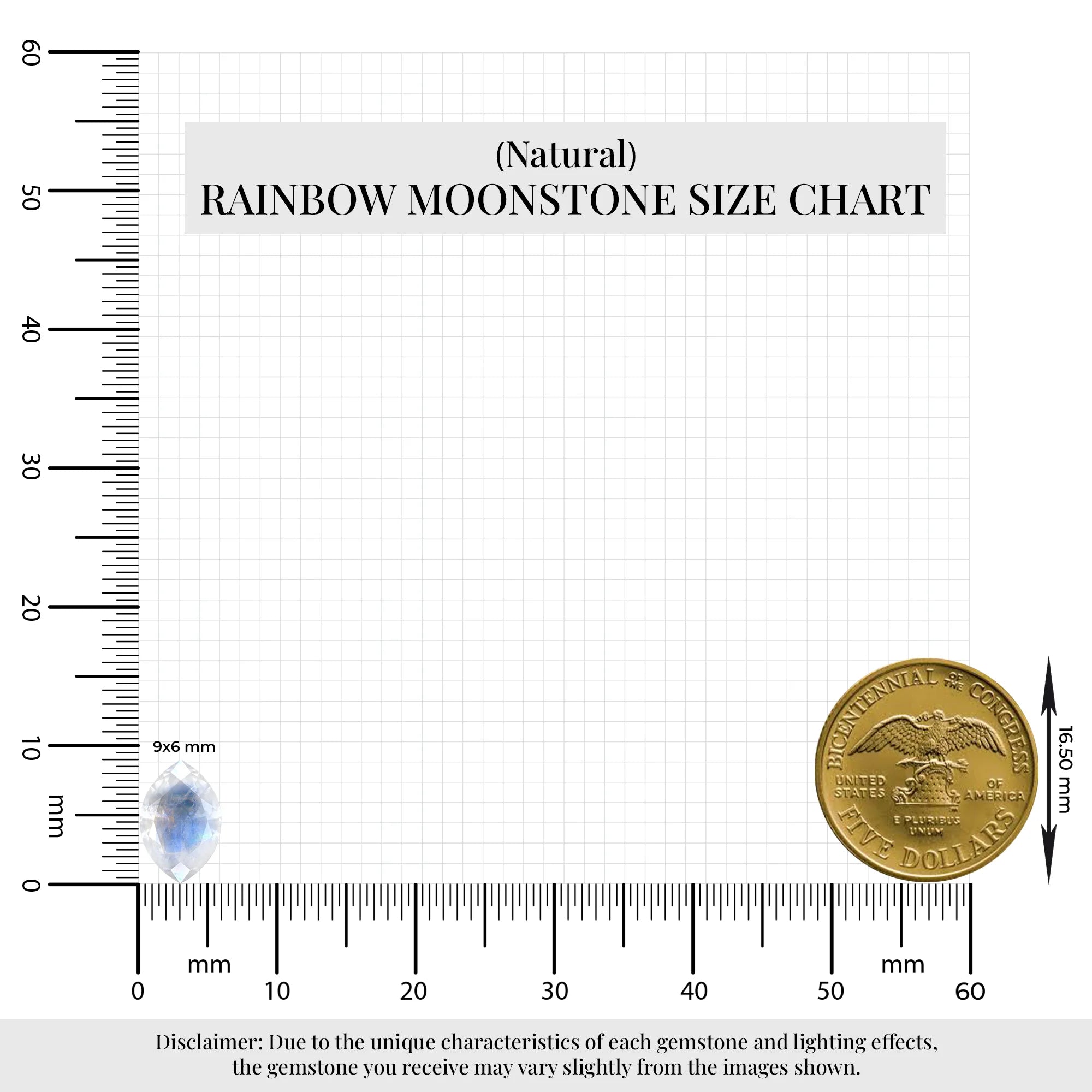 rainbow-moonstone stackable bezel-set ring