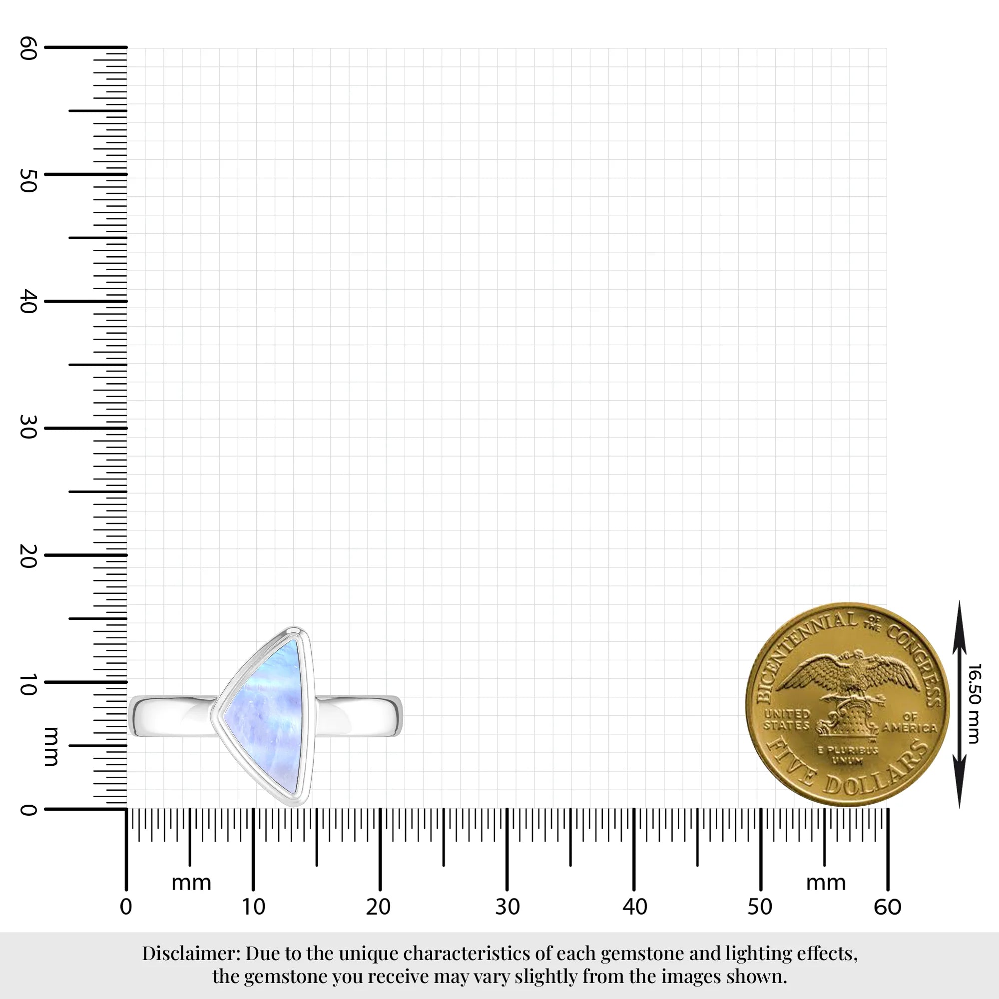 purple-moonstone bezel-set ring