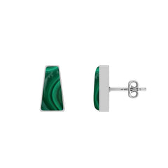 malachite earrings