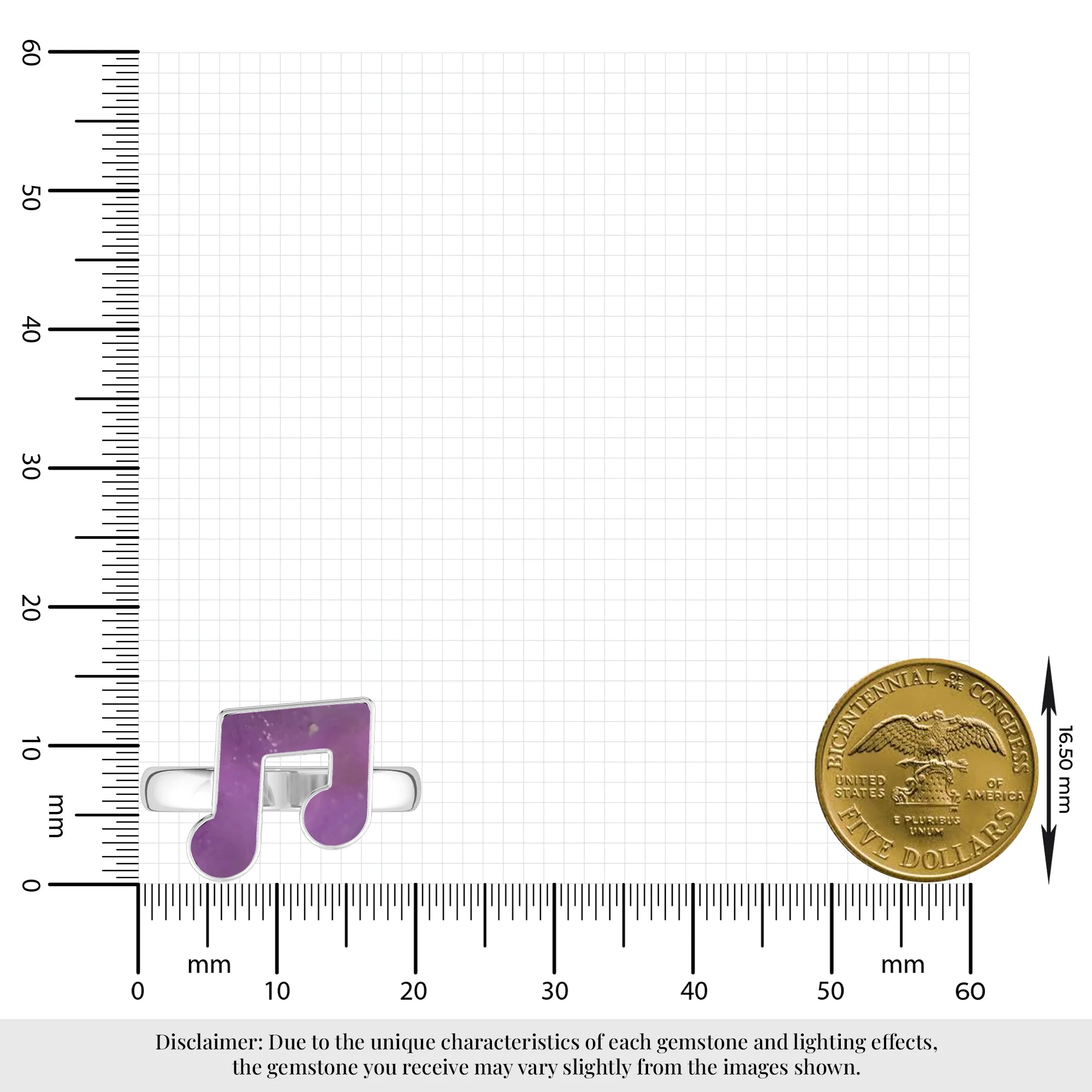 amethyst bezel-set ring