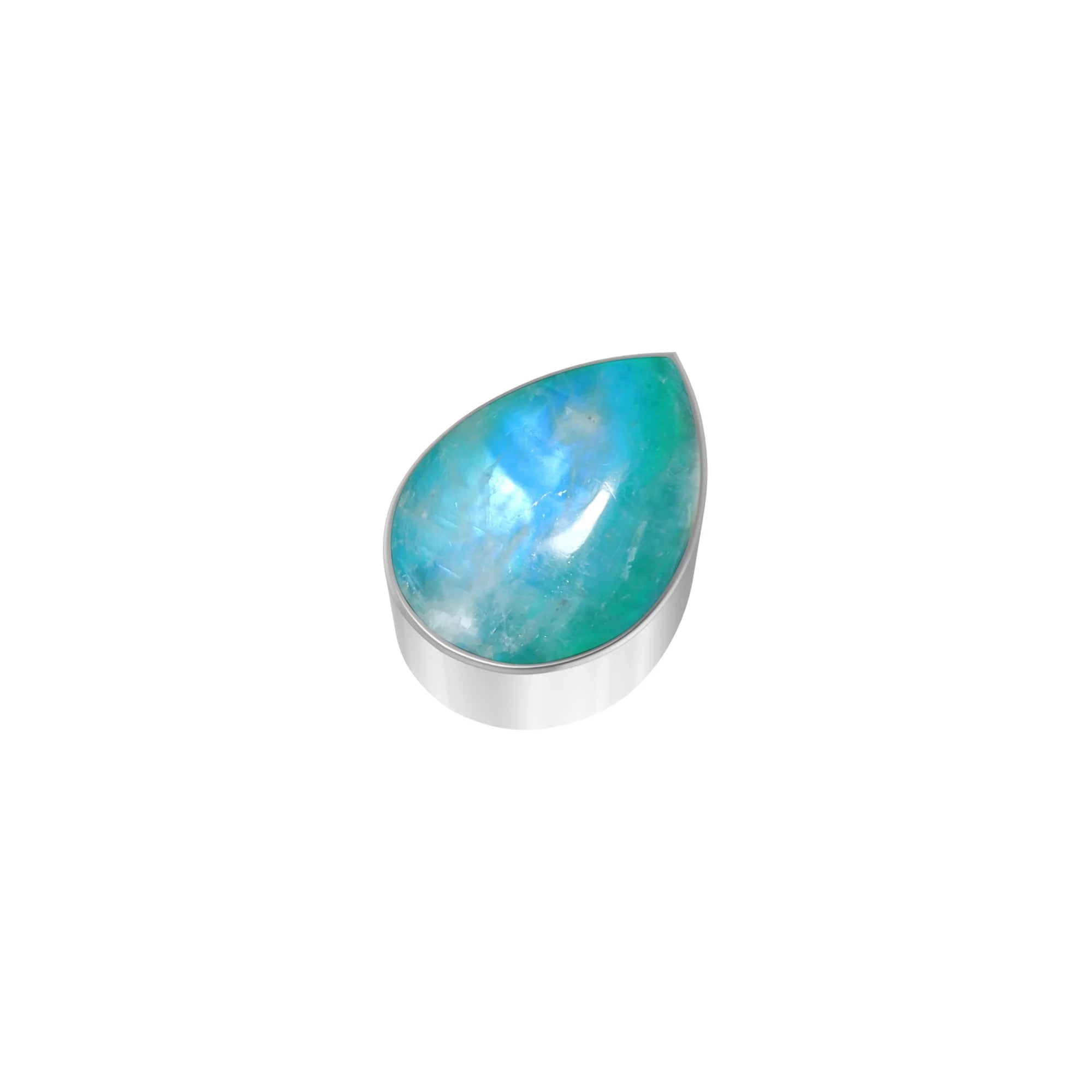 green moonstone pendant