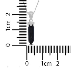 black tourmaline pendant