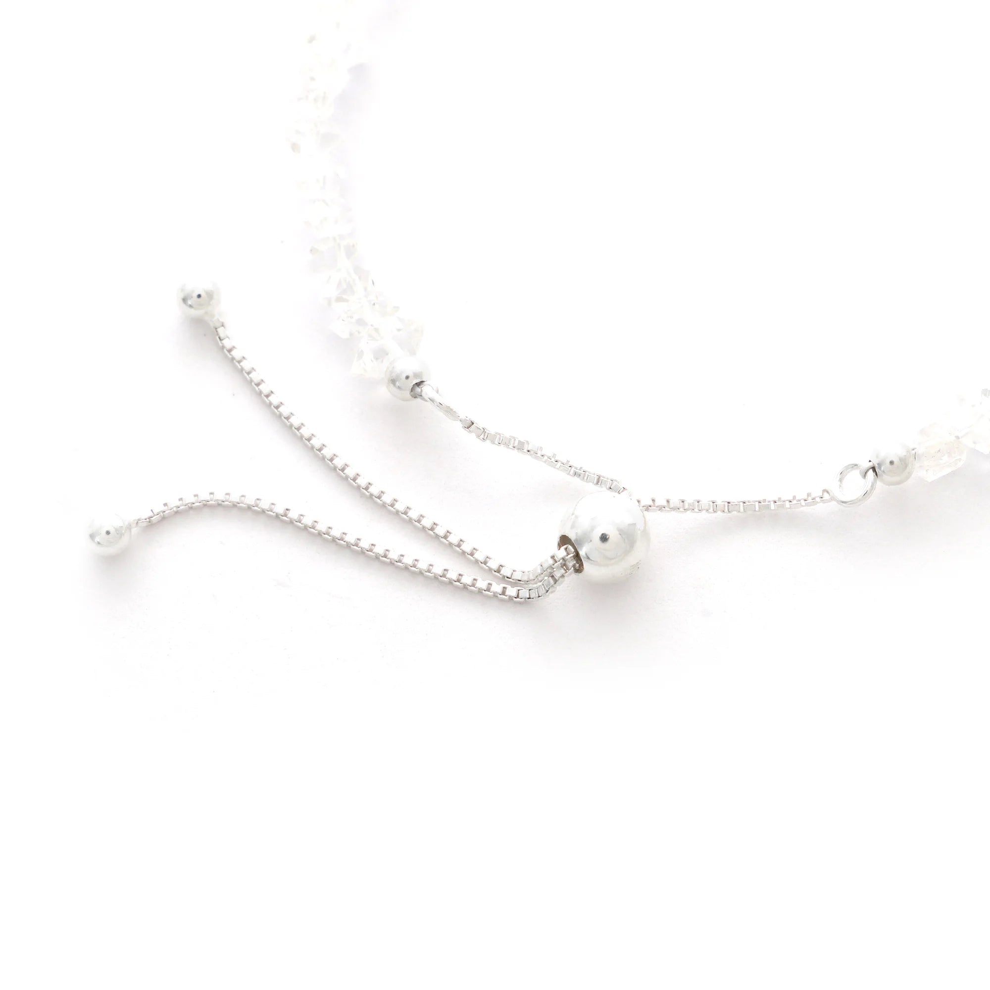 herkimer rough bracelet