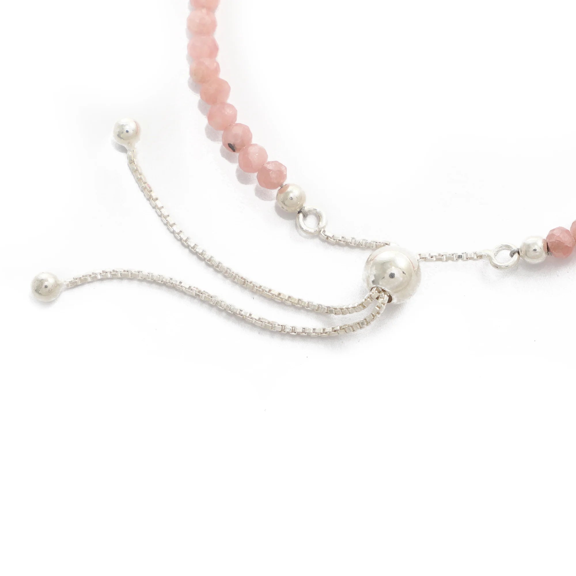 rhodochrosite cut bracelet