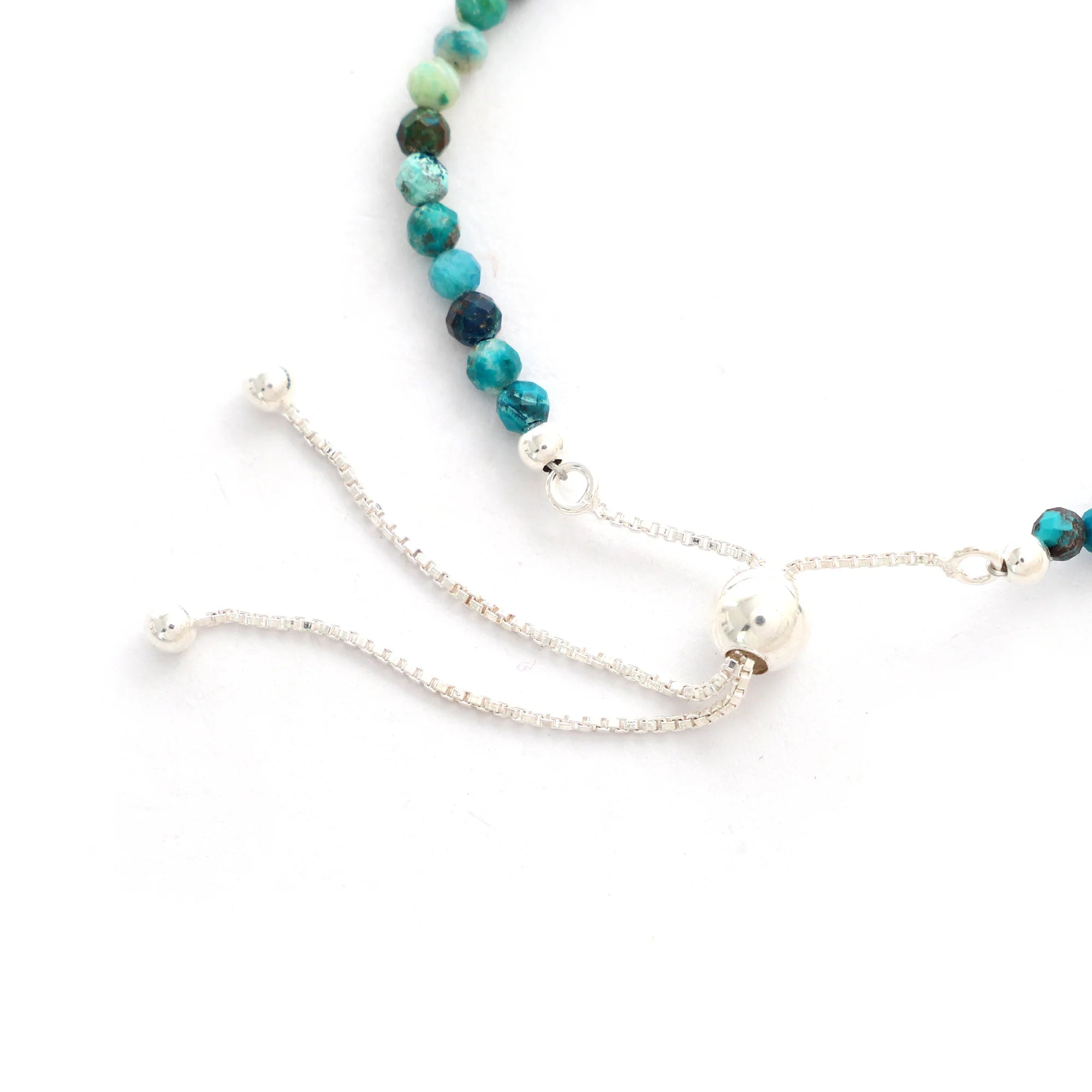 chrysocolla cut bracelet