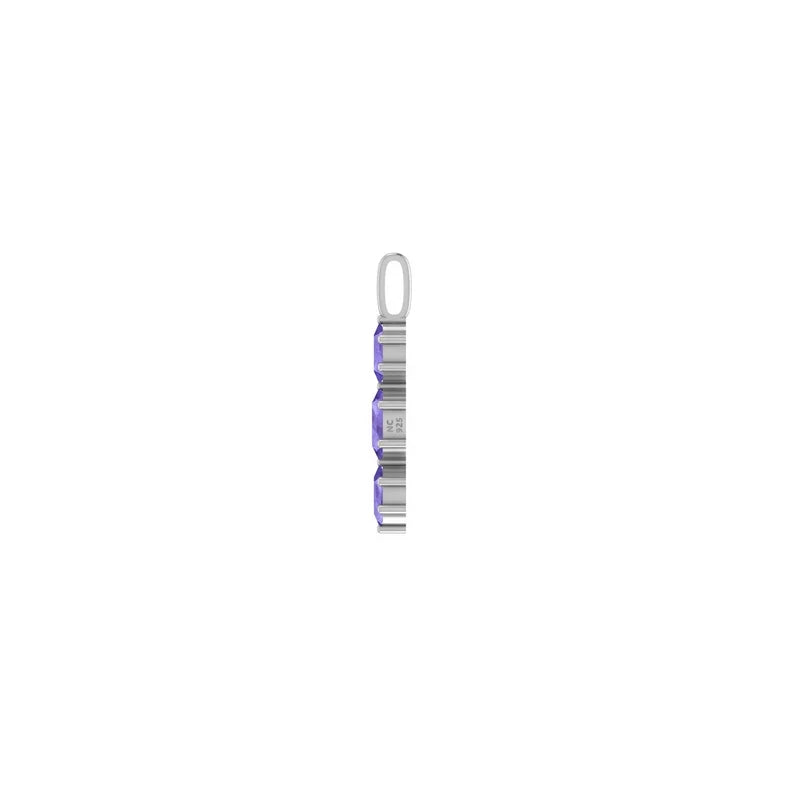 iolite pendant