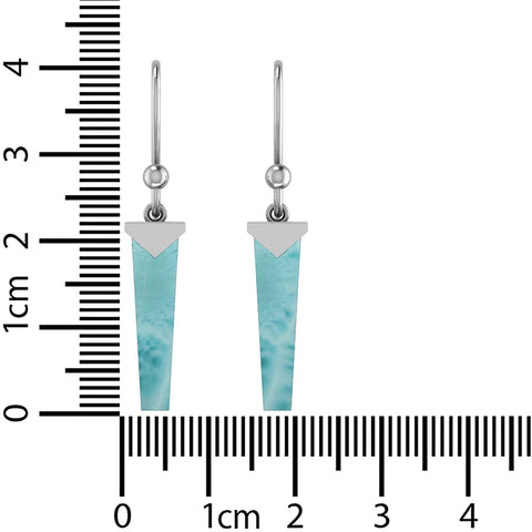 larimar earrings 