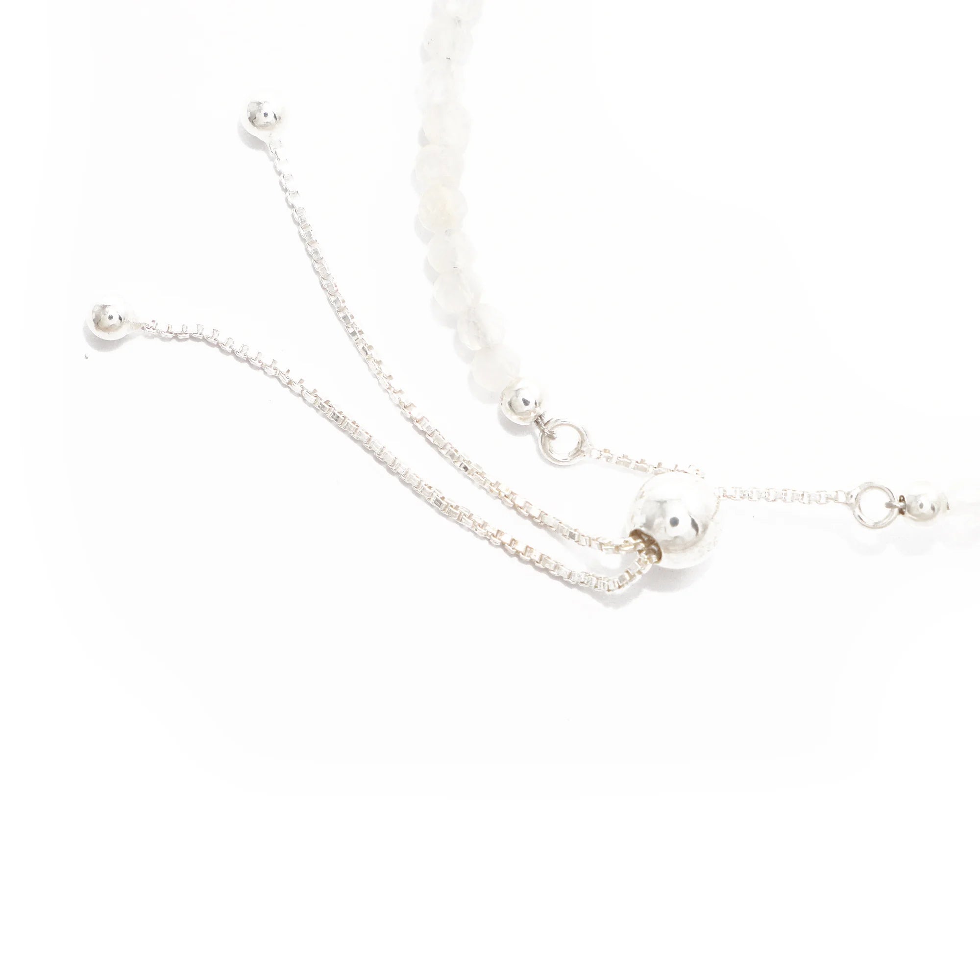 rainbow moonstone cut bracelet