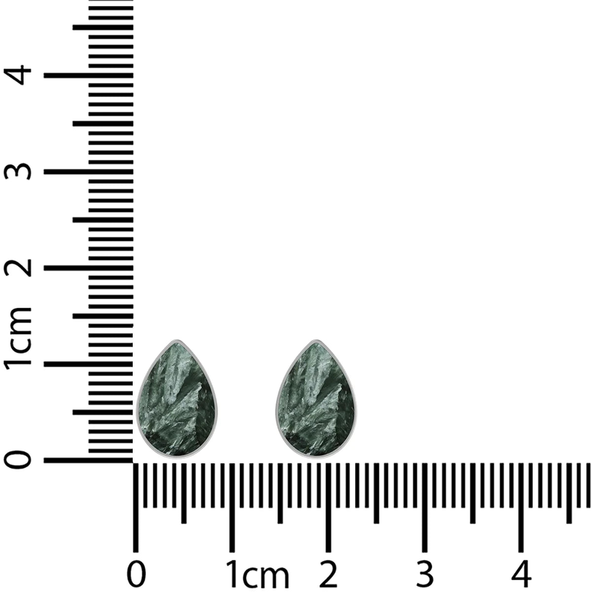 seraphinite cab earrings