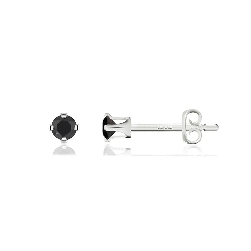 black spinel earrings 