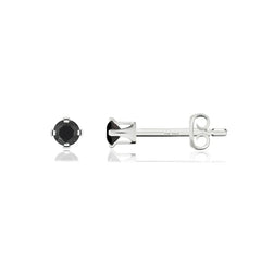 black spinel earrings 