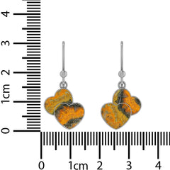 bumble bee slice earrings