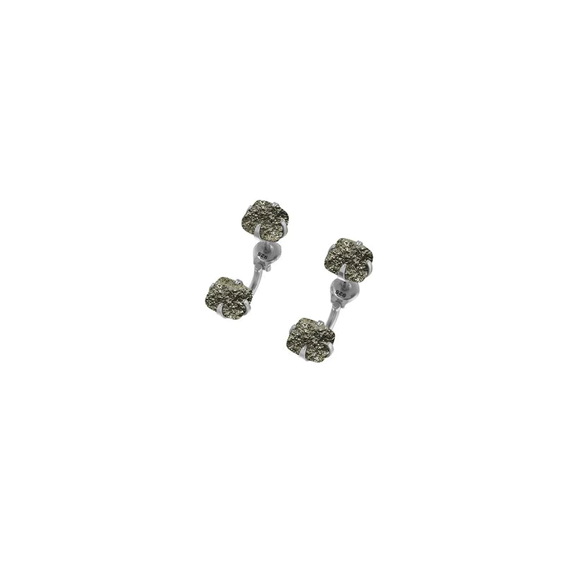 pyrite earrings 
