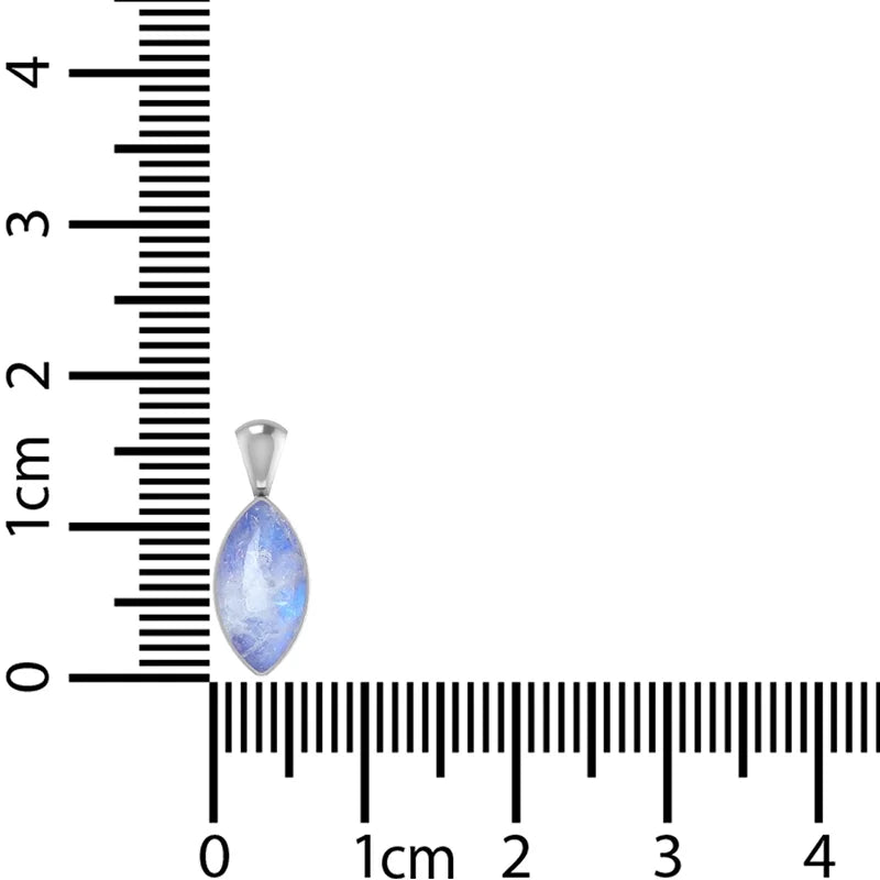 purple moonstone pendant