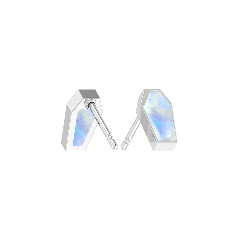 rainbow moonstone earrings 