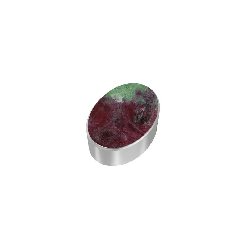 ruby zoisite pendant