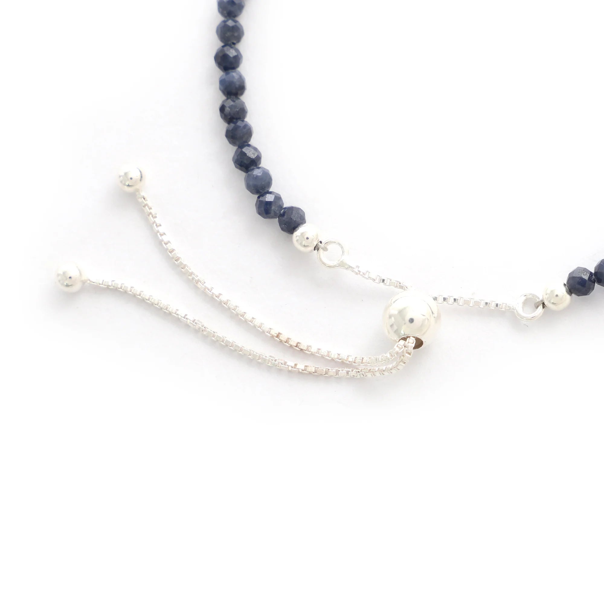 blue sapphire cut bracelet