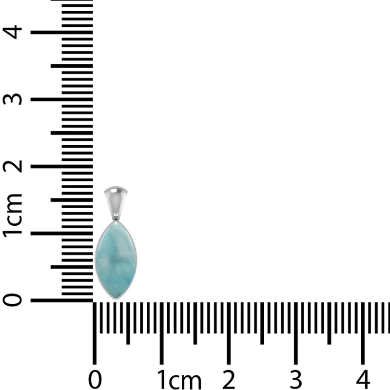 larimar pendant
