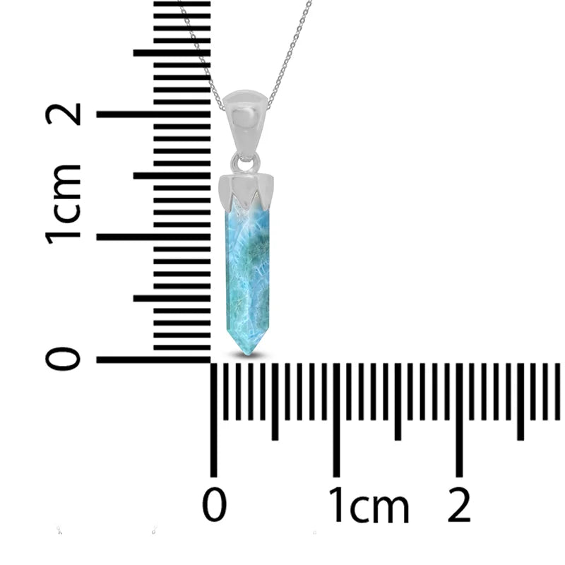 larimar pendant