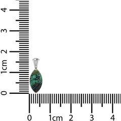 azurite malachite pendant