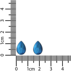 labradorite cab earrings