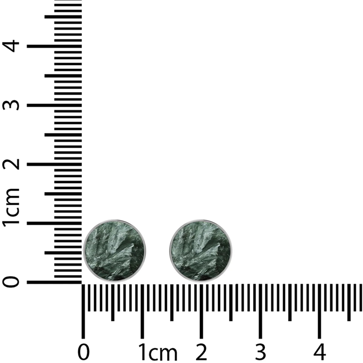 seraphinite cab earrings