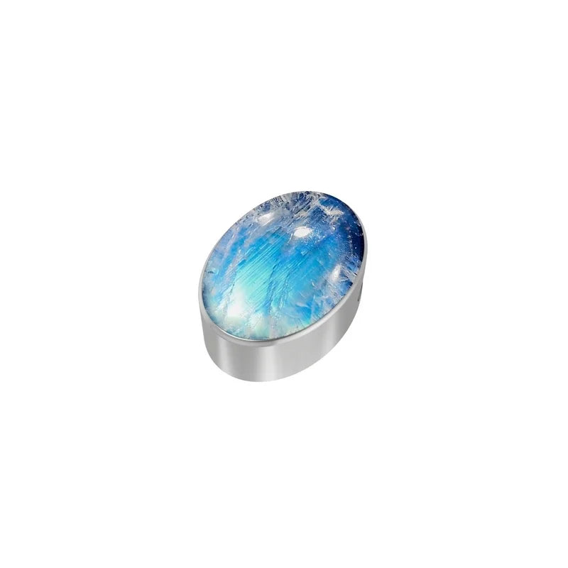 rainbow moonstone pendant