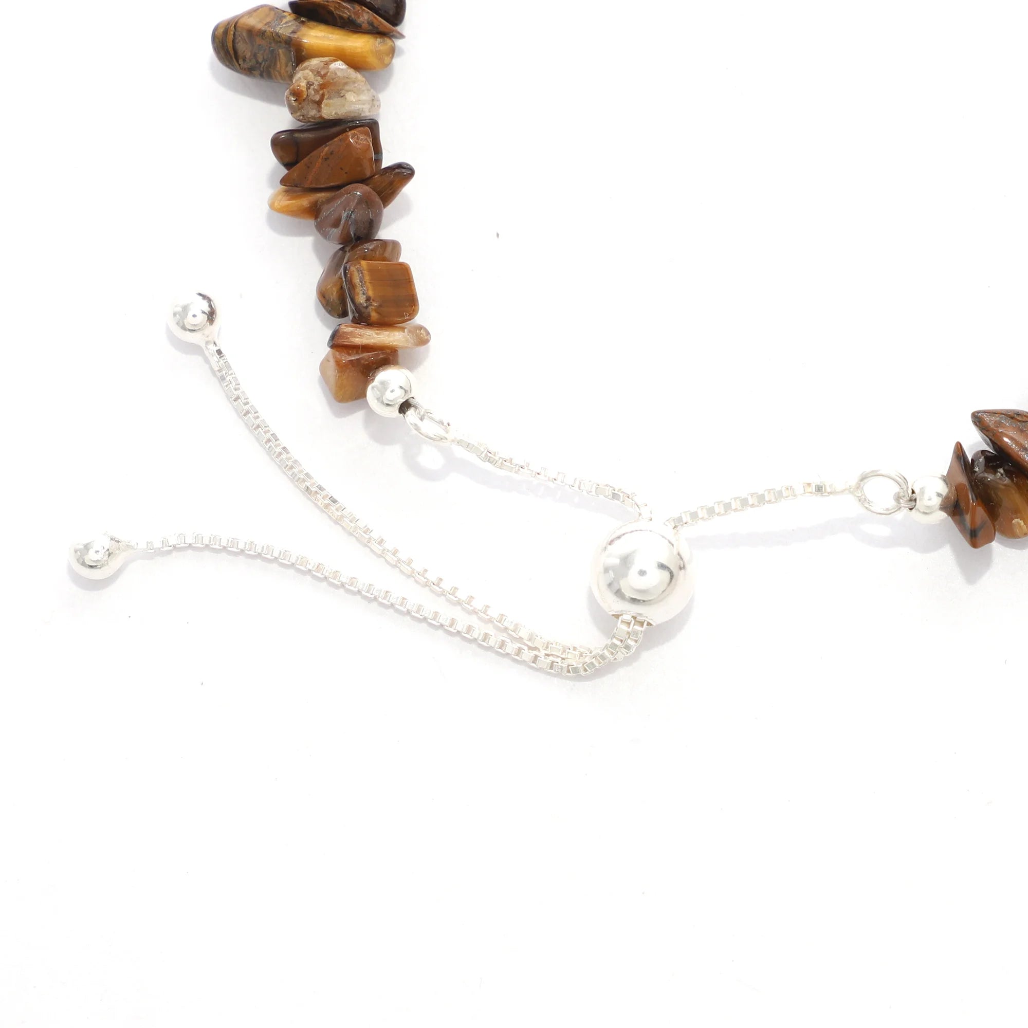 tiger eye rough bracelet