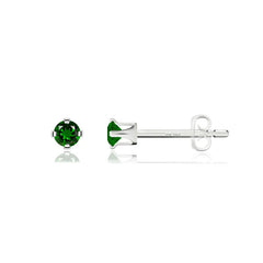 chrome diopside earrings 