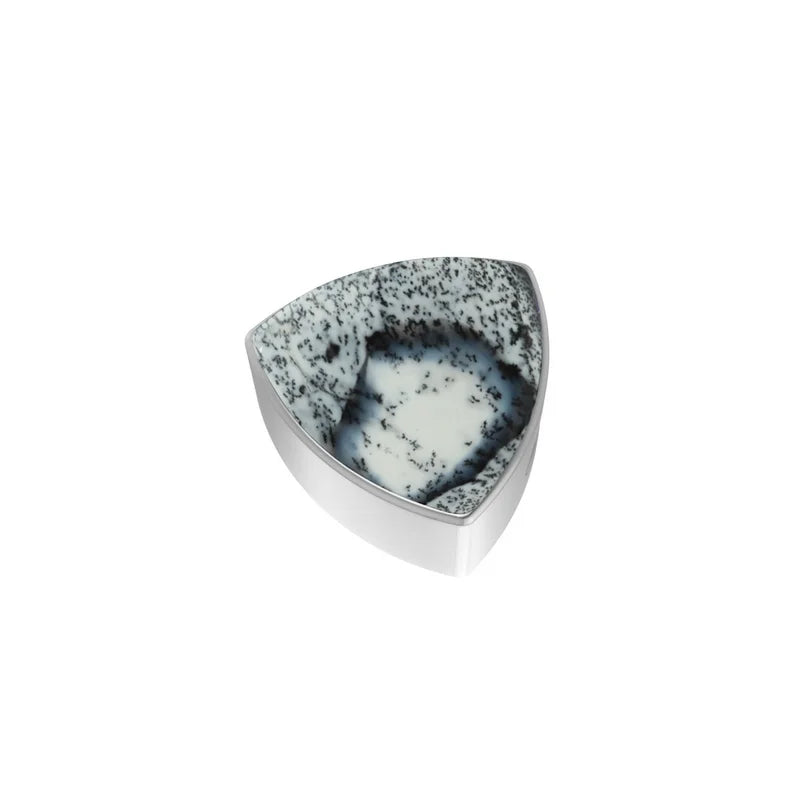 dendritic opal pendant