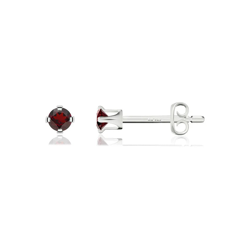 garnet earrings 