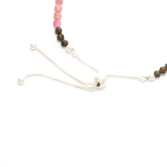 multi tourmaline cut bracelet