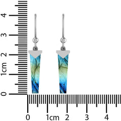 labradorite earrings