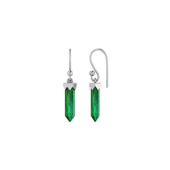 malachite earrings 