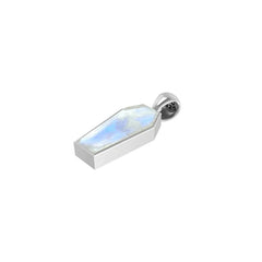 rainbow moonstone pendant