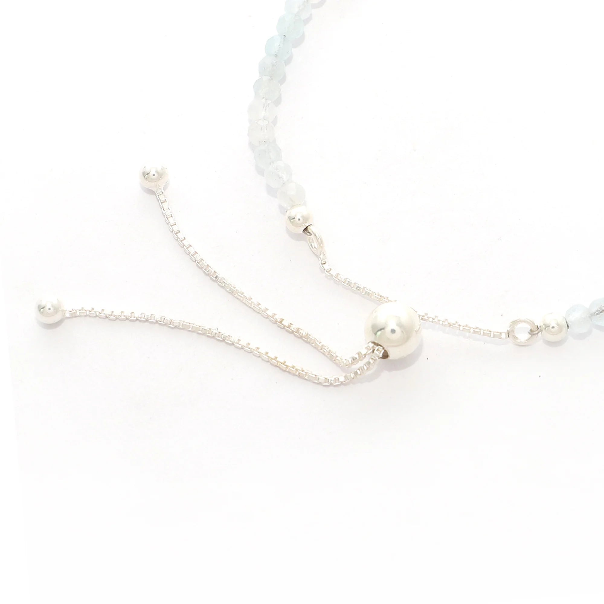 aquamarine cut bracelet