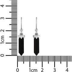 black tourmaline earrings 